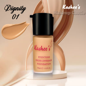 Kashees Eventone High Coverage Liquid Foundation 30ml
