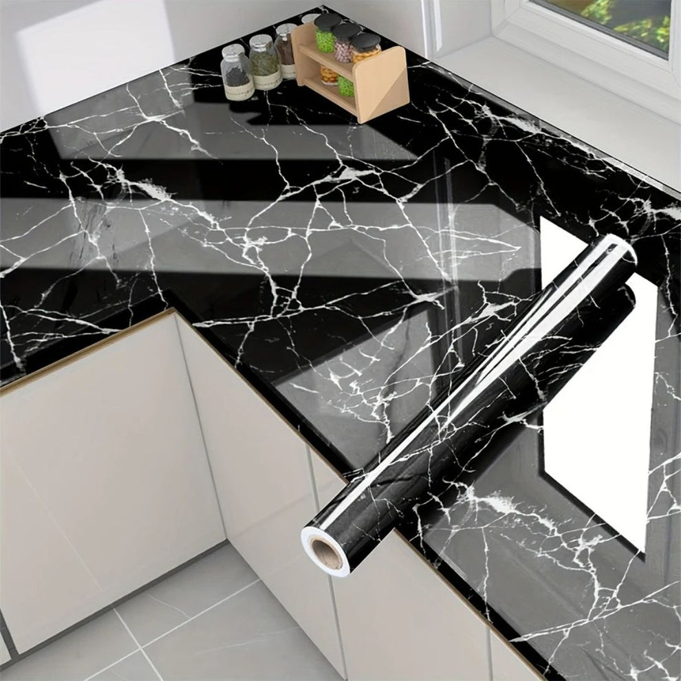 Marble Sheet Roll – Self-Adhesive & Elegant (2ft × 6.5ft)