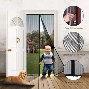 MESH MOSQUITO CURTAIN MAGNETIC