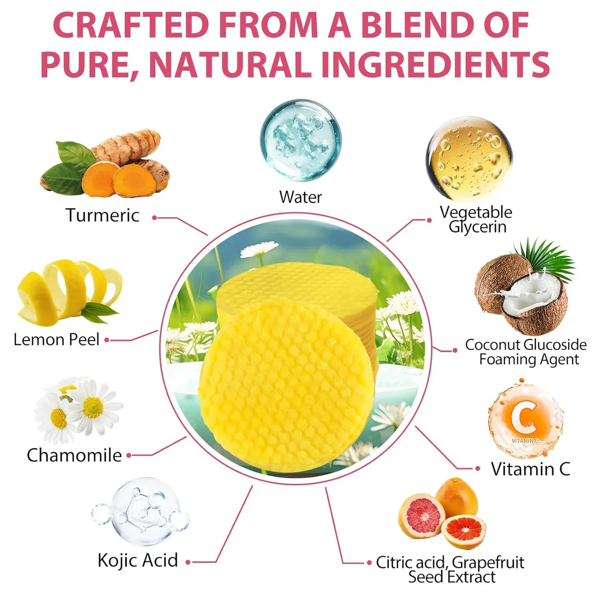 Kojic Acid and Turmeric Cleansing Pads