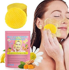 Kojic Acid and Turmeric Cleansing Pads