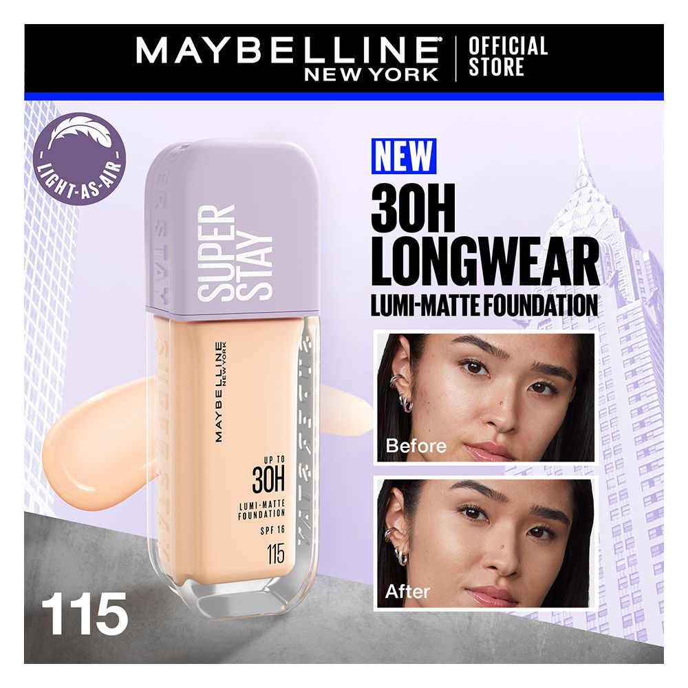 Maybelline Super Stay Upto 30H Lumi Matte Foundation 35ml